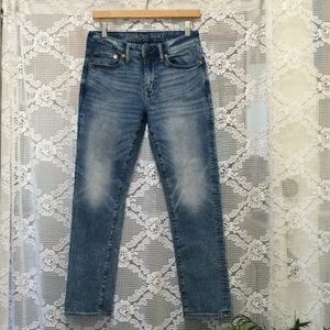 American Eagle Men's Slim Blue Airflex+ Jeans Size 28/28